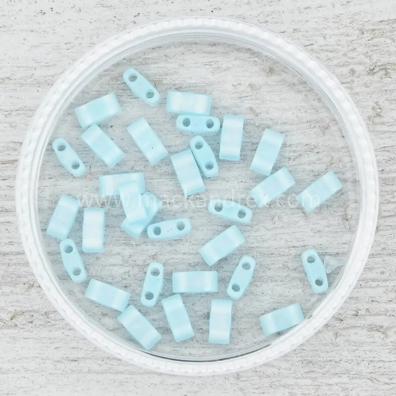0148FR QUARTER TILA - Blue Topaz Matte Rainbow