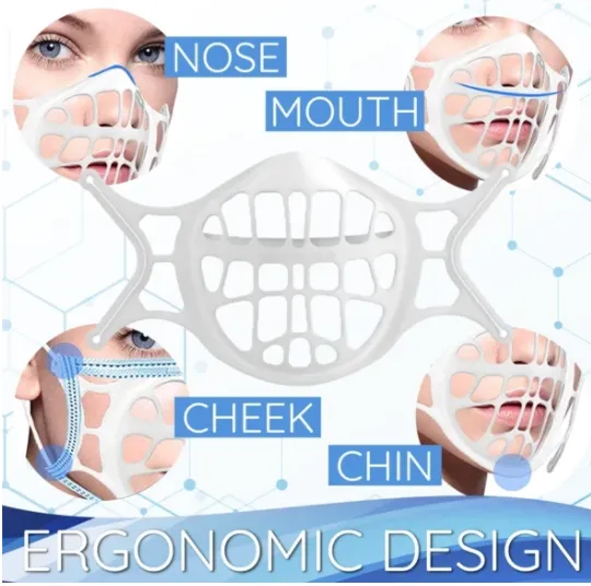 3D Silicone Breathable Bracket (4pcs)