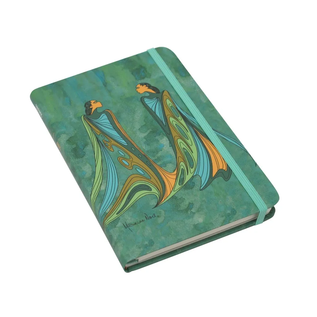 "Friends" Journal, artwork by Native artist Maxine Noel