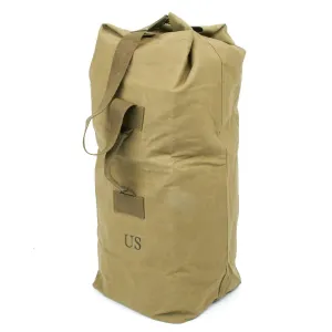 U.S. WWII M-1943 Duffle Bag- Early War OD3 Canvas